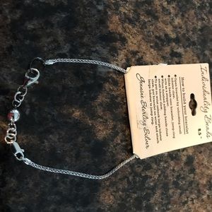 Sterling silver bracelet